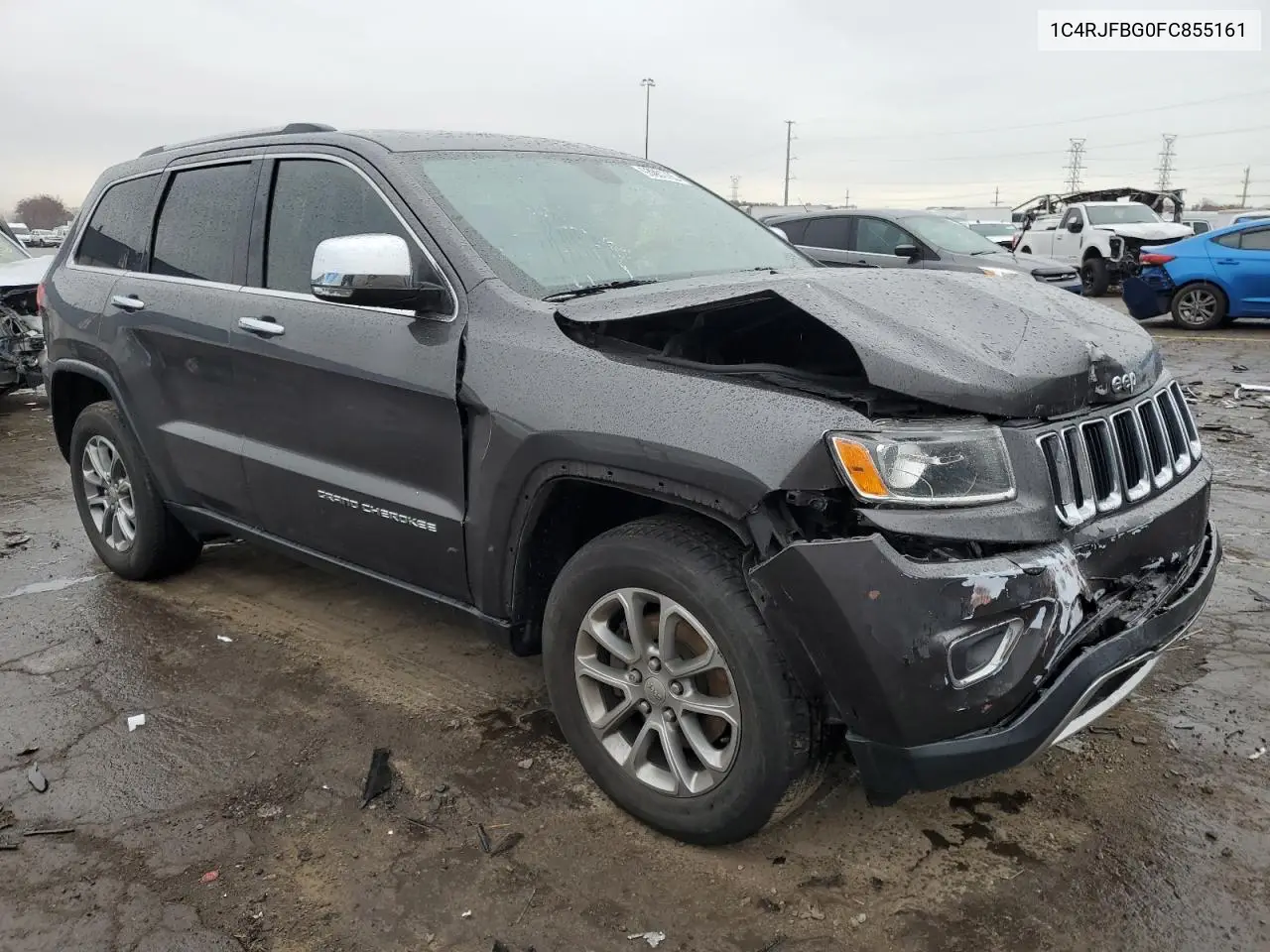 1C4RJFBG0FC855161 2015 Jeep Grand Cherokee Limited