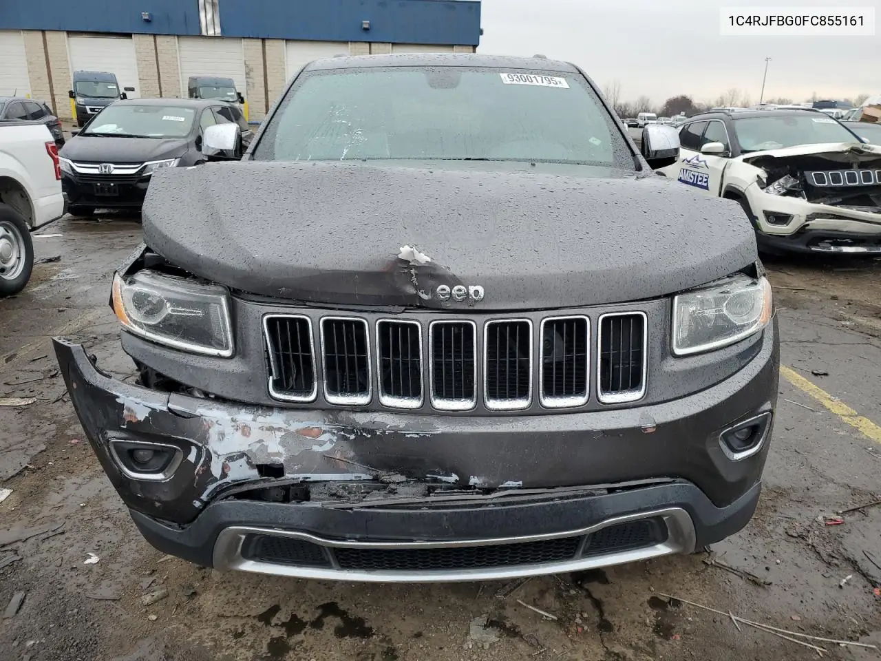1C4RJFBG0FC855161 2015 Jeep Grand Cherokee Limited