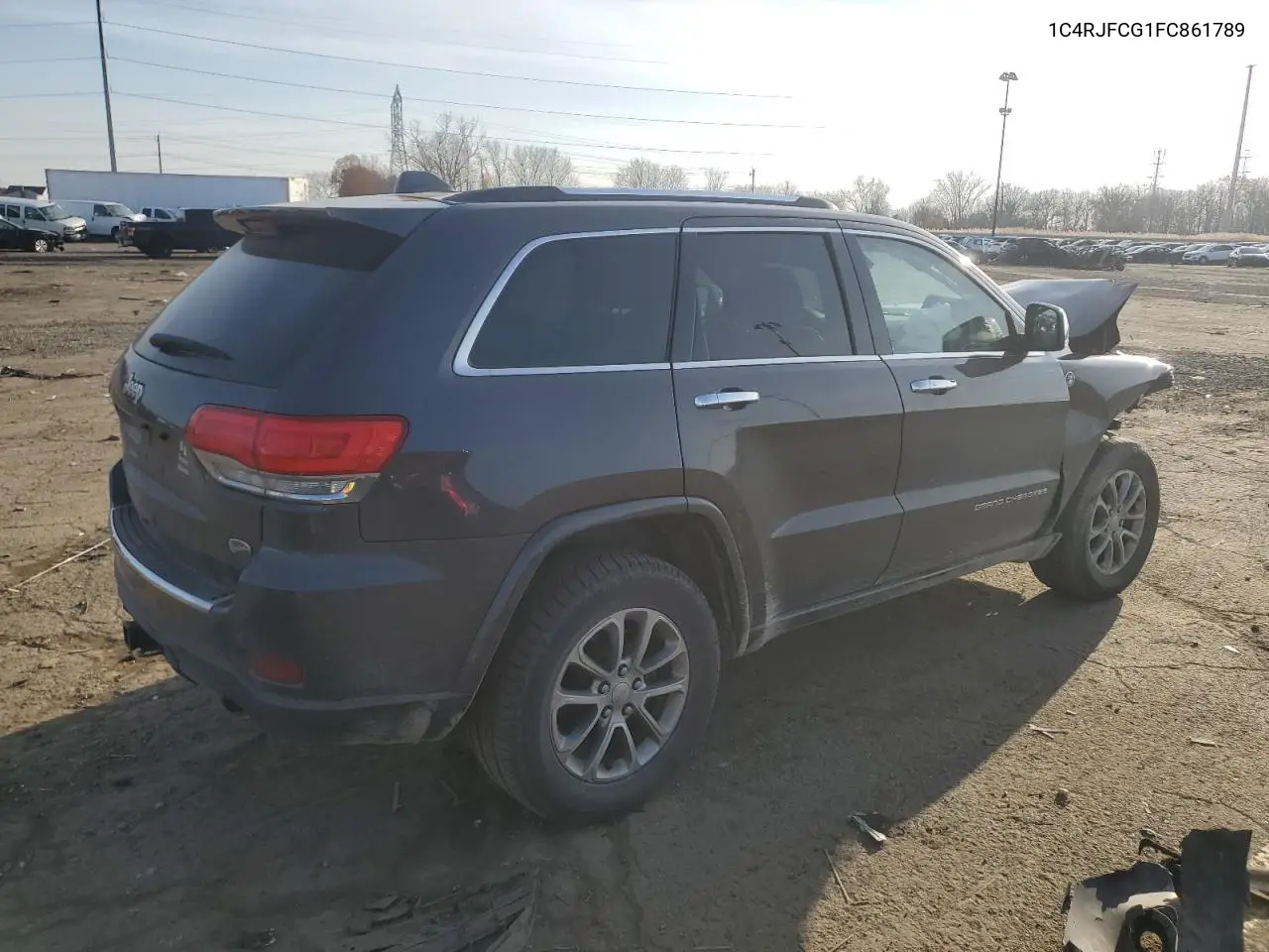1C4RJFCG1FC861789 2015 Jeep Grand Cherokee Overland