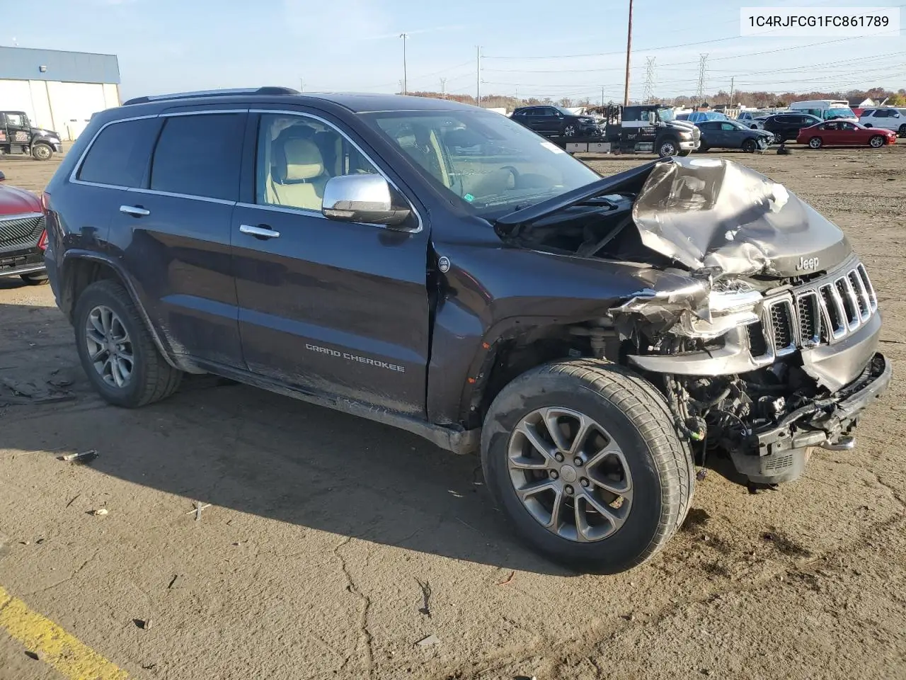 1C4RJFCG1FC861789 2015 Jeep Grand Cherokee Overland
