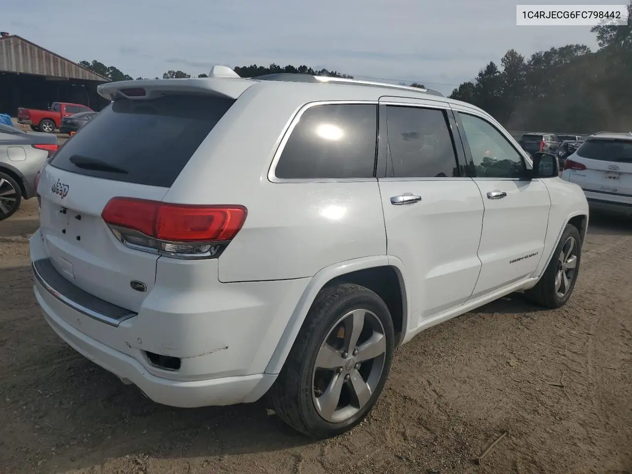 1C4RJECG6FC798442 2015 Jeep Grand Cherokee Overland