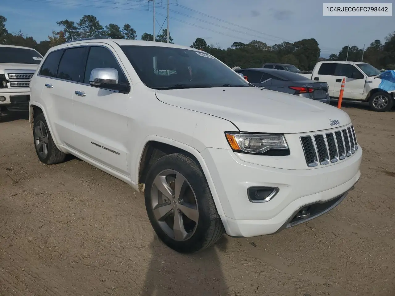 1C4RJECG6FC798442 2015 Jeep Grand Cherokee Overland