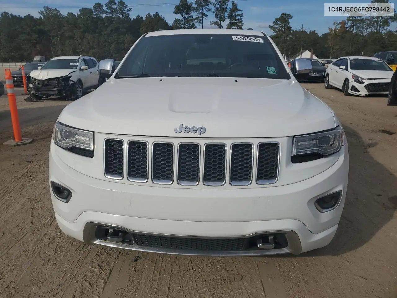 1C4RJECG6FC798442 2015 Jeep Grand Cherokee Overland