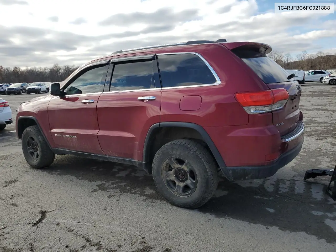 1C4RJFBG6FC921888 2015 Jeep Grand Cherokee Limited