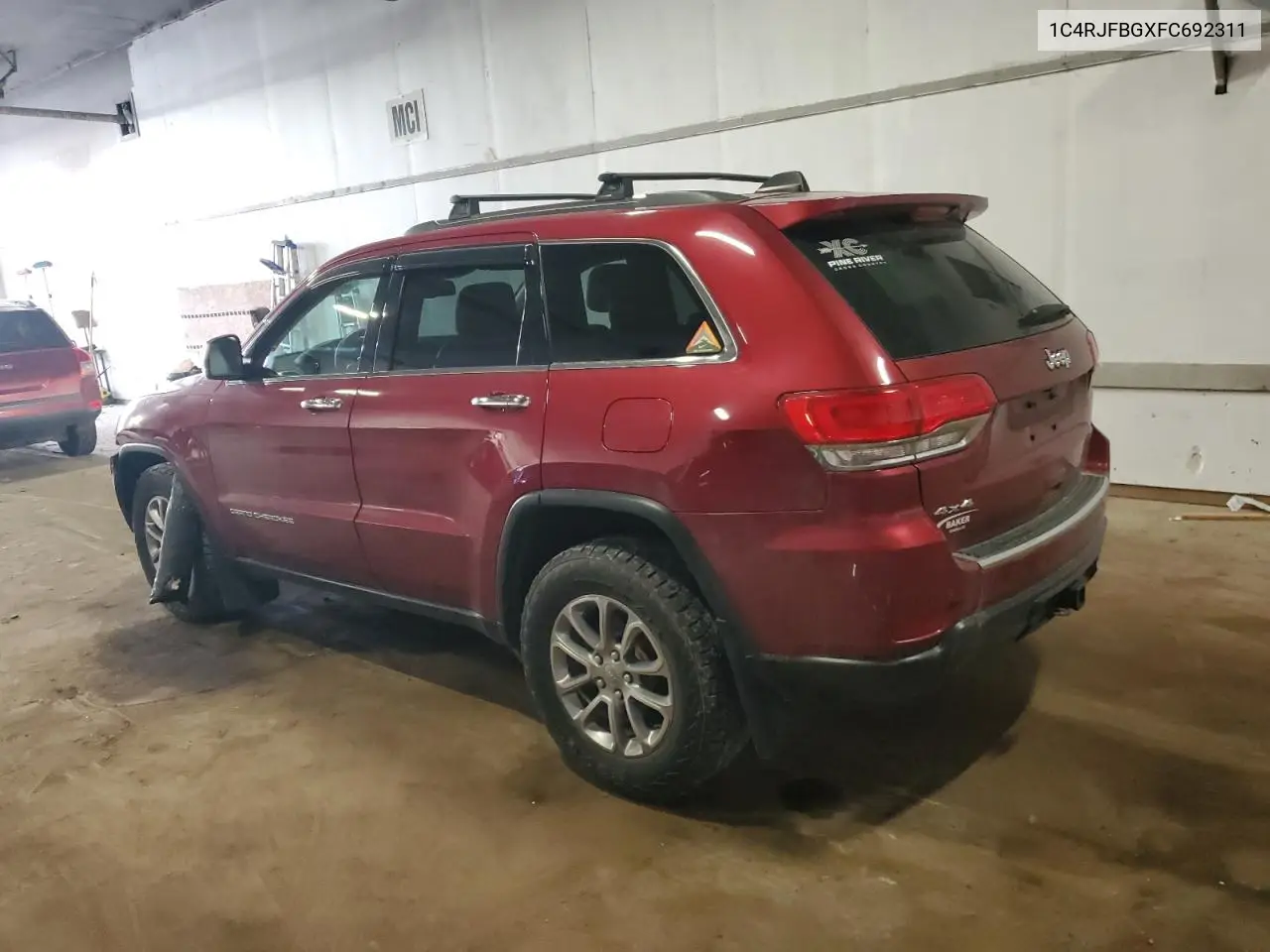 1C4RJFBGXFC692311 2015 Jeep Grand Cherokee Limited