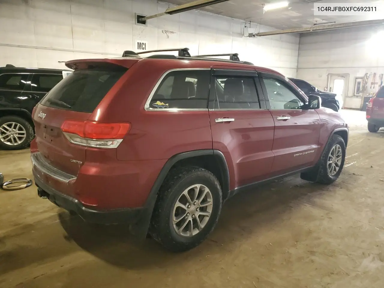 1C4RJFBGXFC692311 2015 Jeep Grand Cherokee Limited