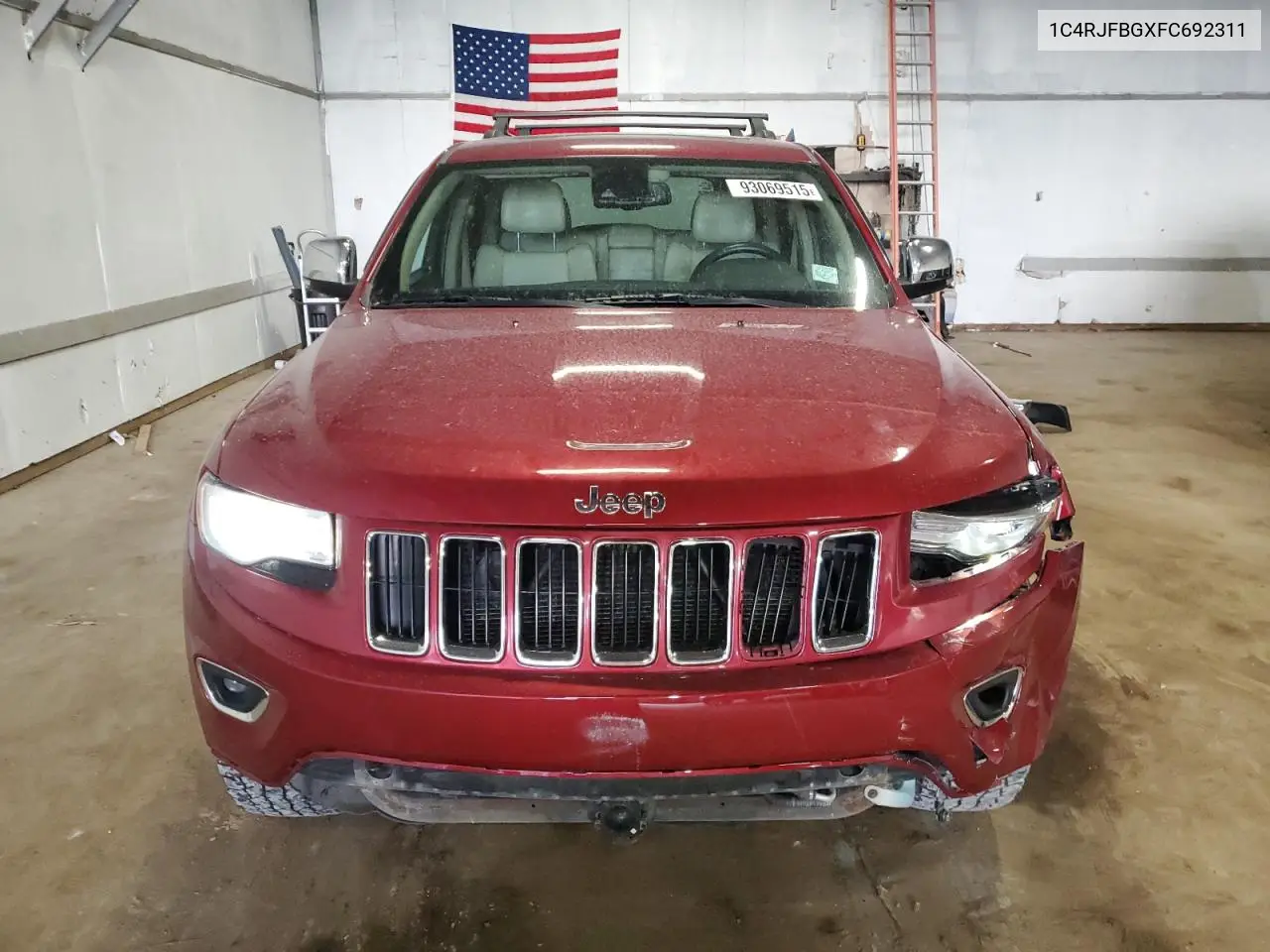 1C4RJFBGXFC692311 2015 Jeep Grand Cherokee Limited