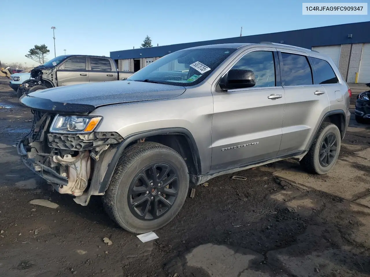 1C4RJFAG9FC909347 2015 Jeep Grand Cherokee Laredo