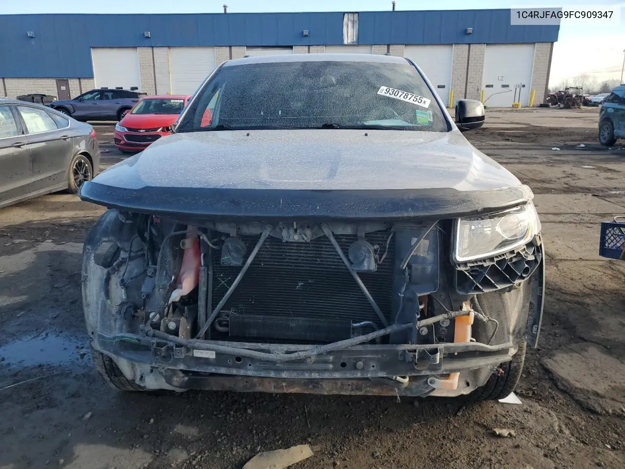1C4RJFAG9FC909347 2015 Jeep Grand Cherokee Laredo