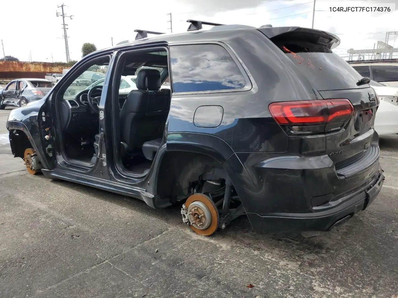 1C4RJFCT7FC174376 2015 Jeep Grand Cherokee Overland