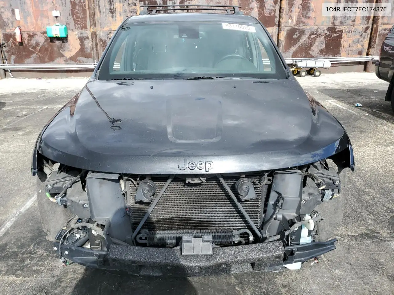 1C4RJFCT7FC174376 2015 Jeep Grand Cherokee Overland