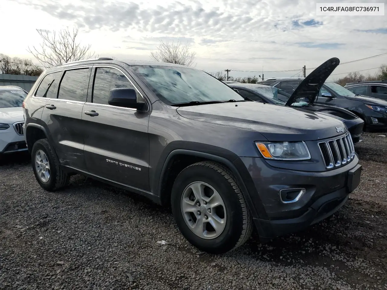 1C4RJFAG8FC736971 2015 Jeep Grand Cherokee Laredo