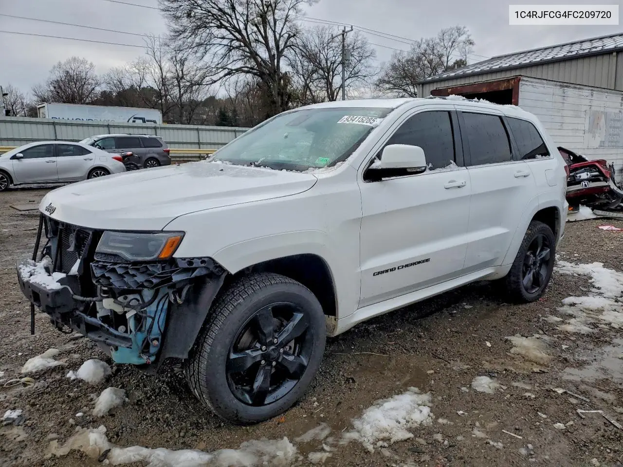 1C4RJFCG4FC209720 2015 Jeep Grand Cherokee Overland