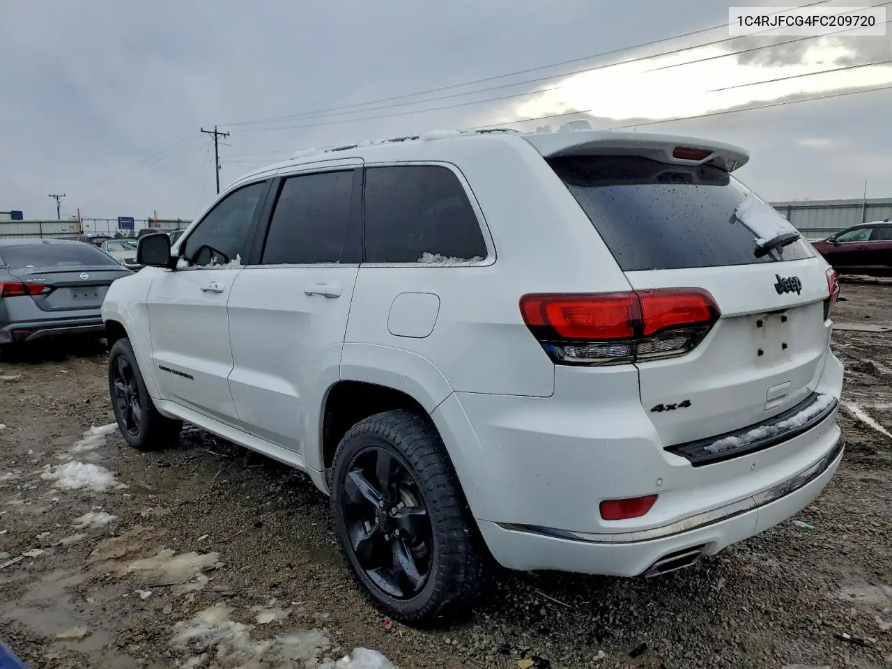 1C4RJFCG4FC209720 2015 Jeep Grand Cherokee Overland