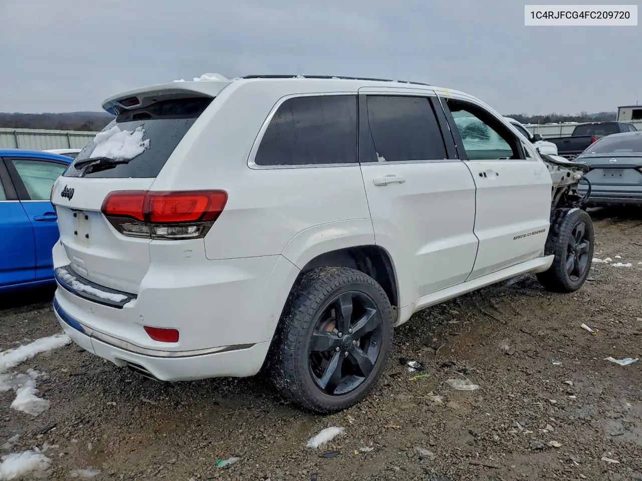 1C4RJFCG4FC209720 2015 Jeep Grand Cherokee Overland