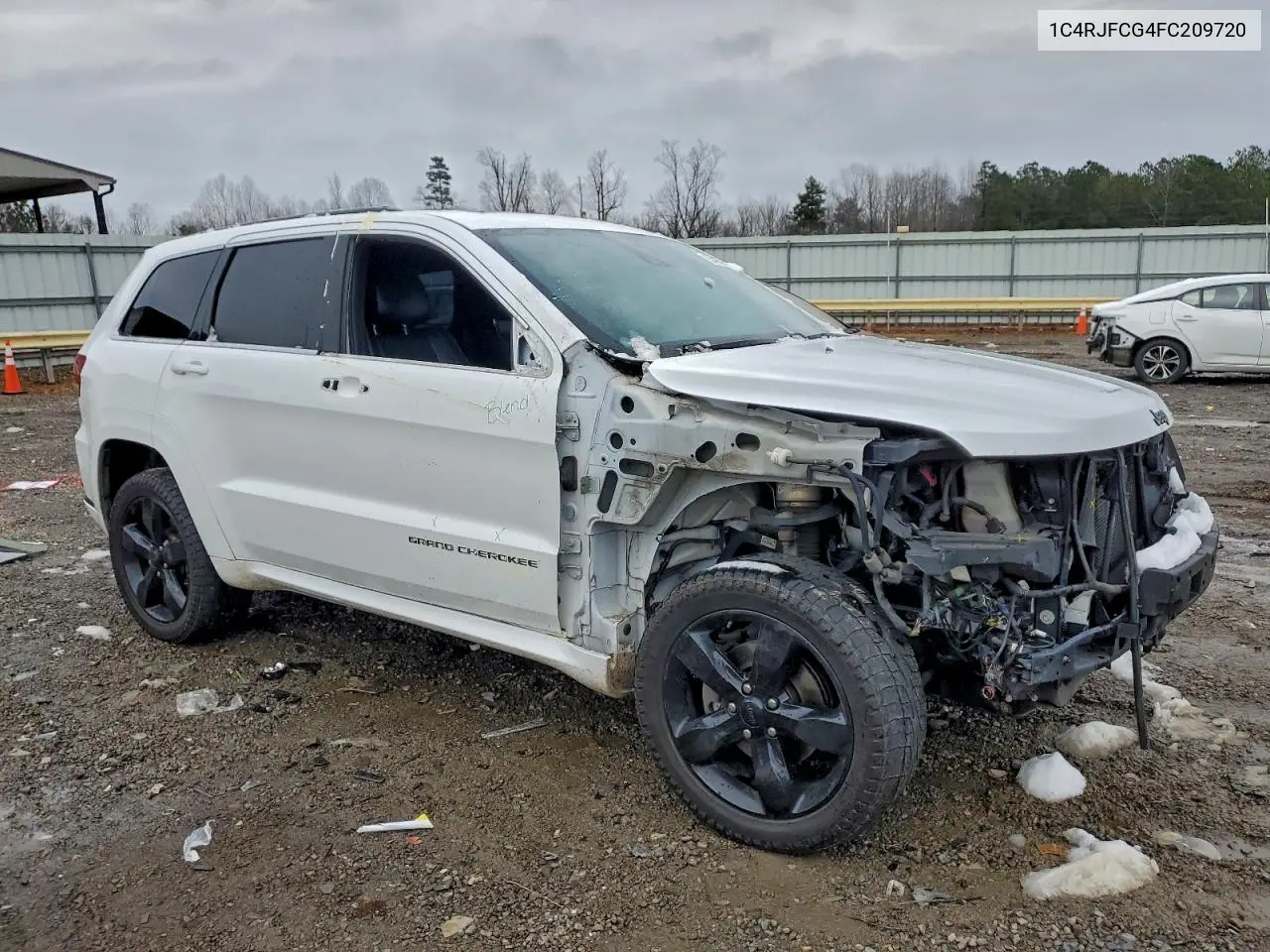 1C4RJFCG4FC209720 2015 Jeep Grand Cherokee Overland