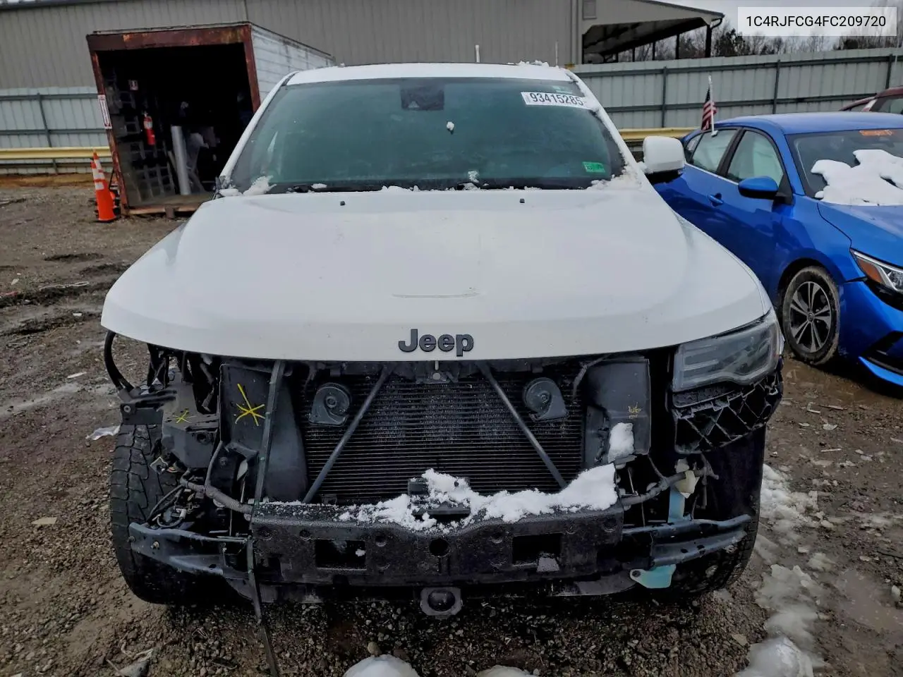 1C4RJFCG4FC209720 2015 Jeep Grand Cherokee Overland