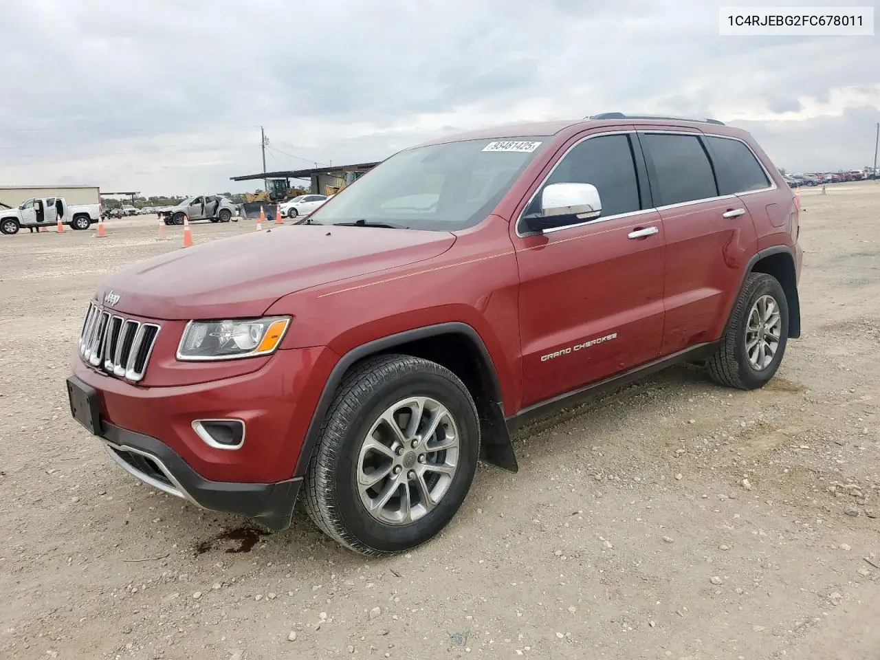 1C4RJEBG2FC678011 2015 Jeep Grand Cherokee Limited