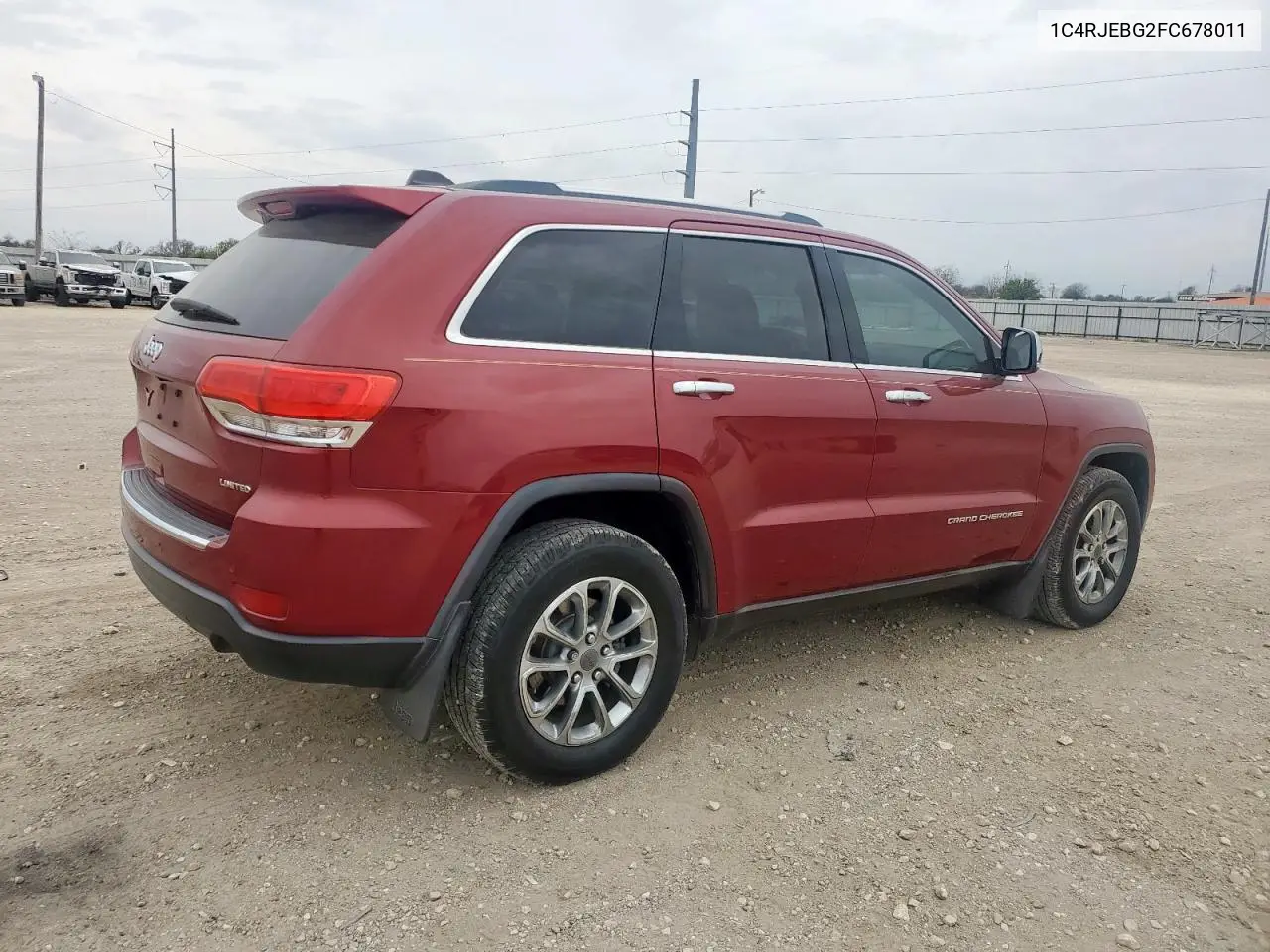 1C4RJEBG2FC678011 2015 Jeep Grand Cherokee Limited