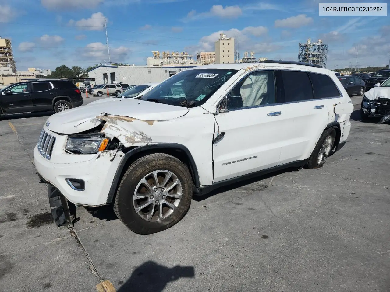 1C4RJEBG3FC235284 2015 Jeep Grand Cherokee Limited