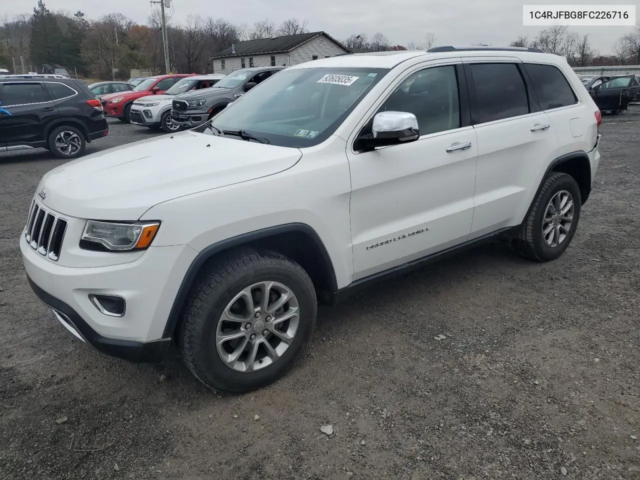 1C4RJFBG8FC226716 2015 Jeep Grand Cherokee Limited
