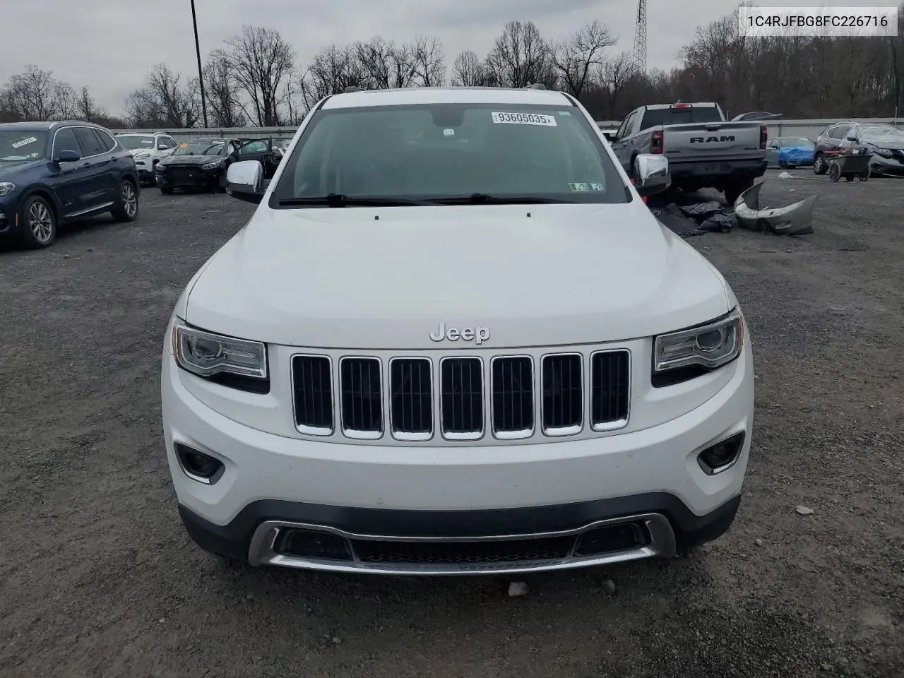 1C4RJFBG8FC226716 2015 Jeep Grand Cherokee Limited
