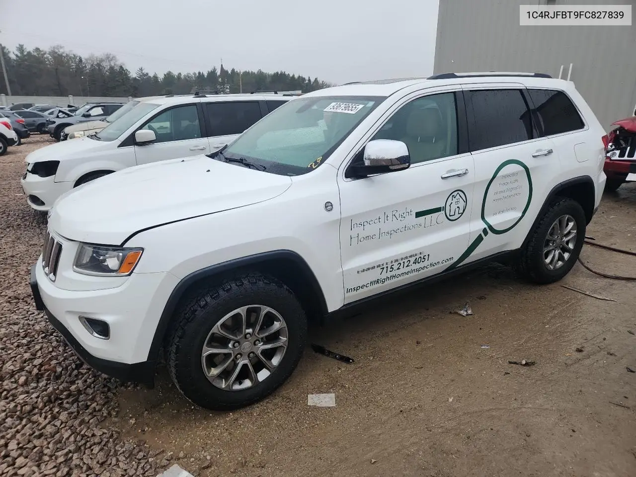 1C4RJFBT9FC827839 2015 Jeep Grand Cherokee Limited