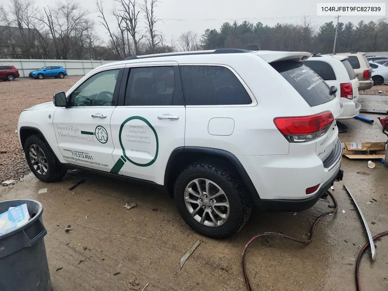 1C4RJFBT9FC827839 2015 Jeep Grand Cherokee Limited