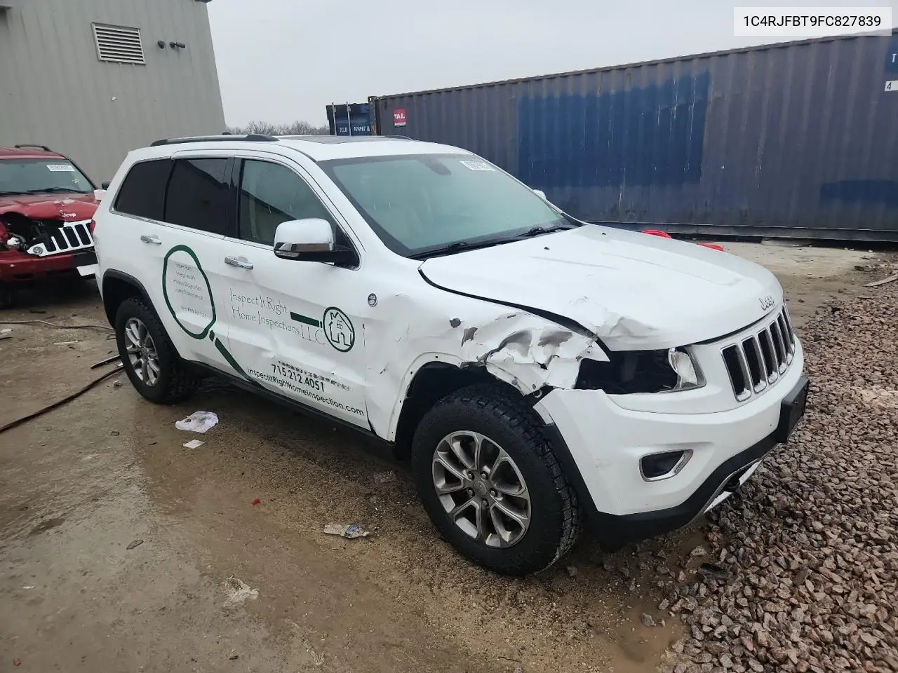1C4RJFBT9FC827839 2015 Jeep Grand Cherokee Limited