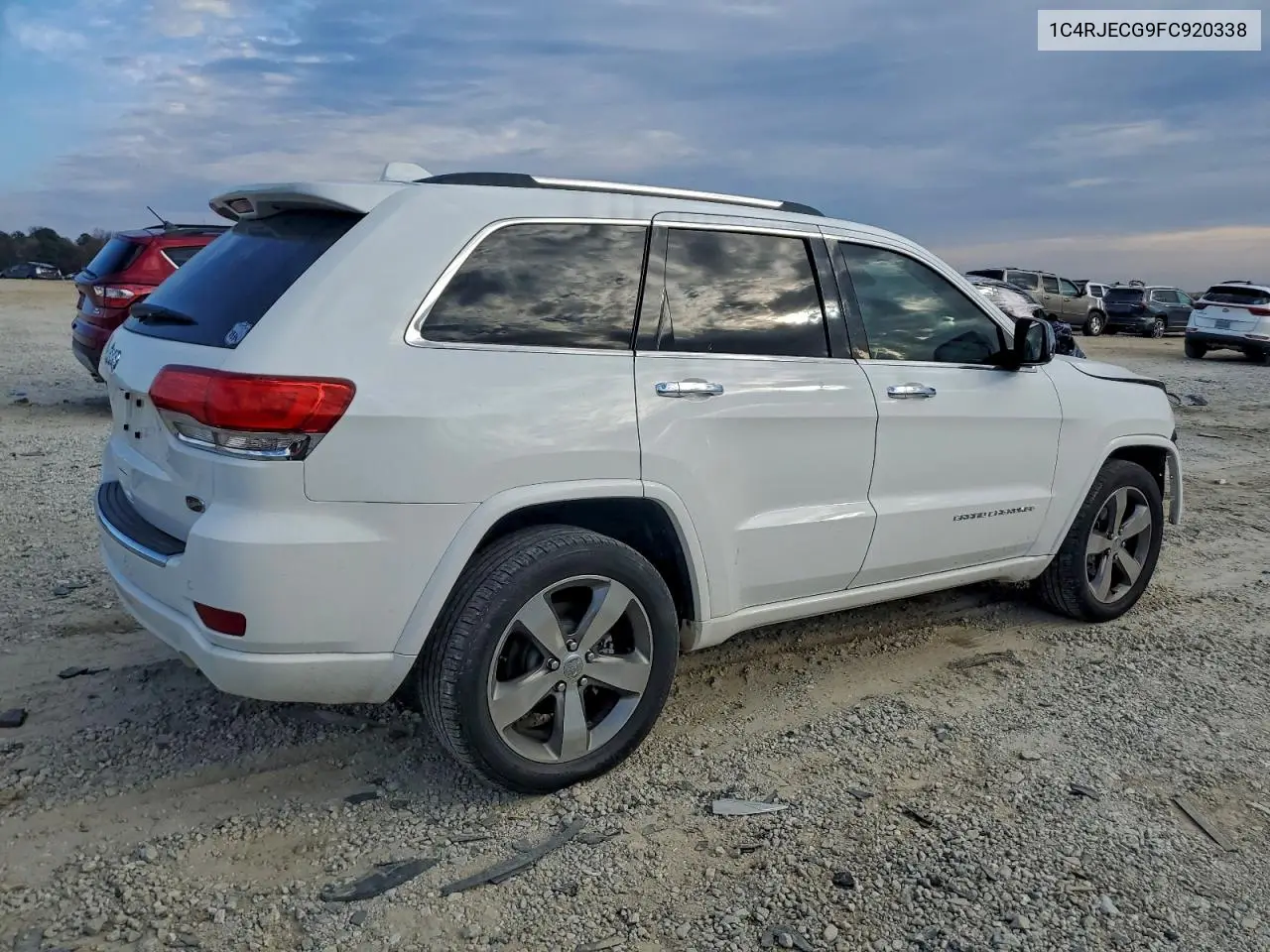 1C4RJECG9FC920338 2015 Jeep Grand Cherokee Overland