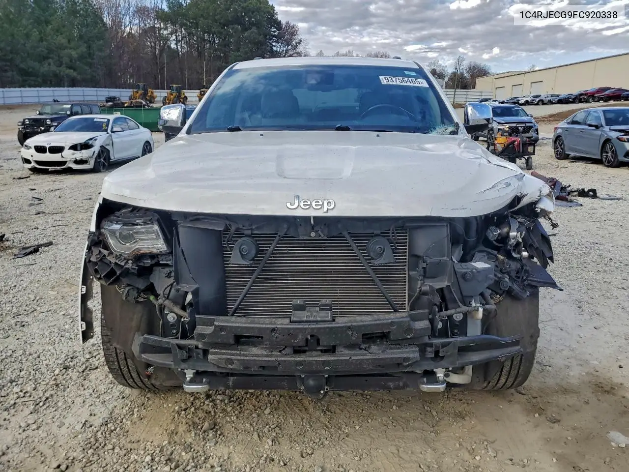 1C4RJECG9FC920338 2015 Jeep Grand Cherokee Overland