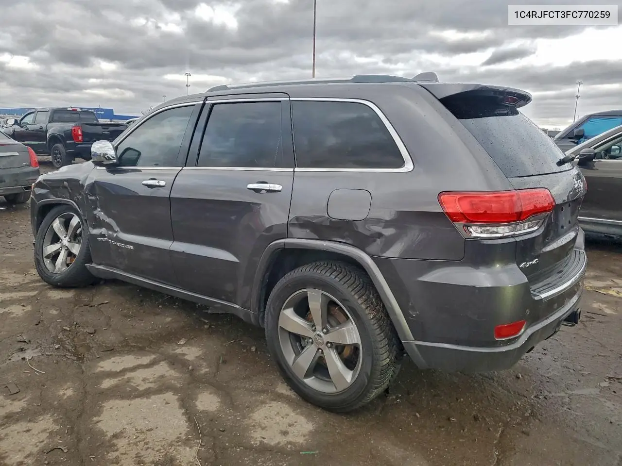 1C4RJFCT3FC770259 2015 Jeep Grand Cherokee Overland