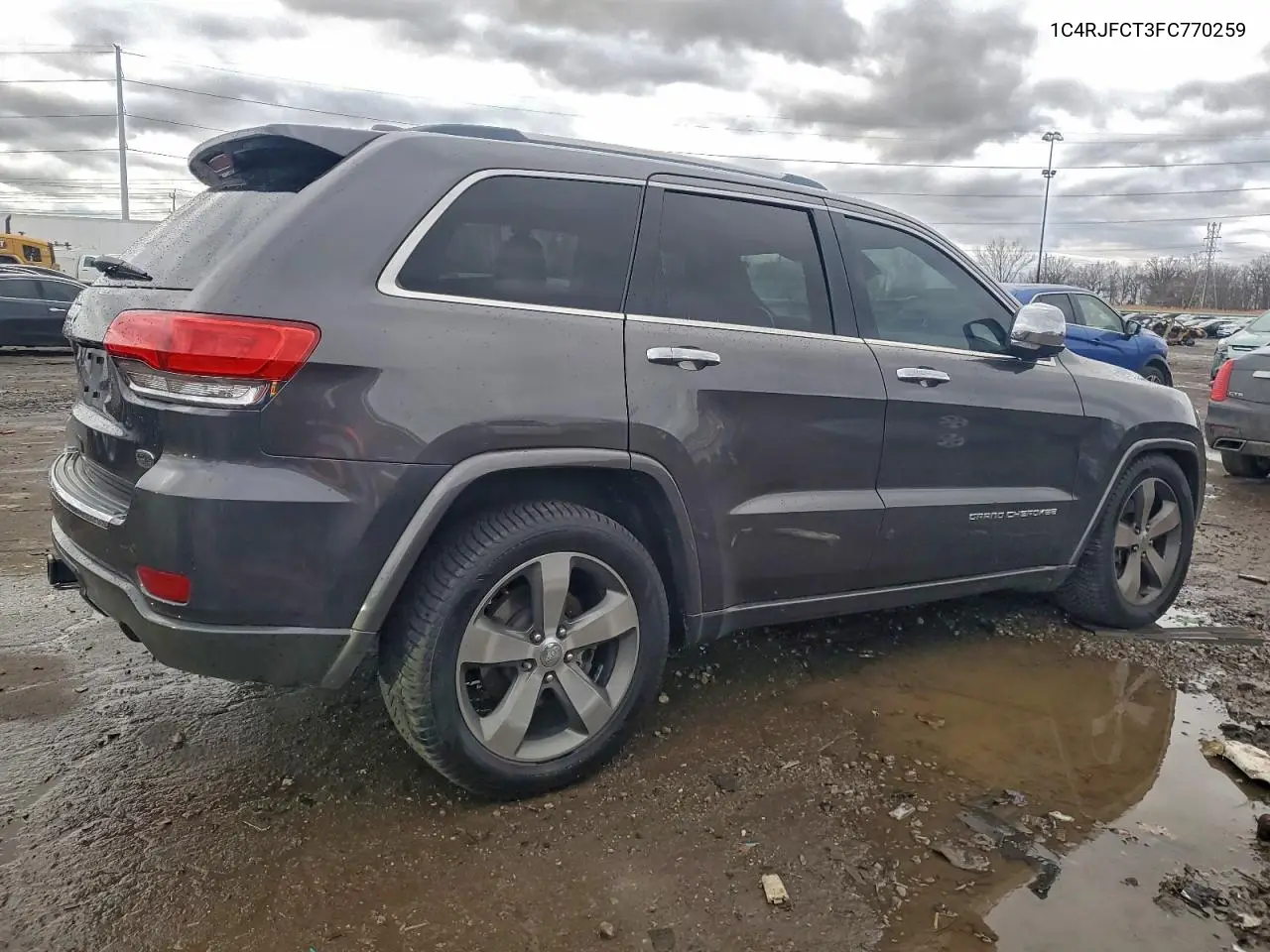 1C4RJFCT3FC770259 2015 Jeep Grand Cherokee Overland