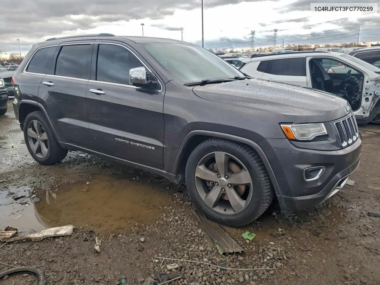 1C4RJFCT3FC770259 2015 Jeep Grand Cherokee Overland