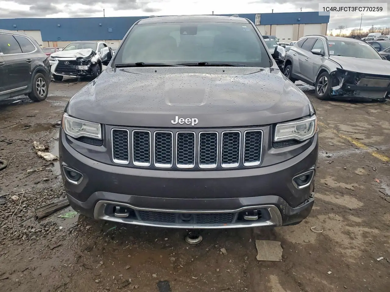 1C4RJFCT3FC770259 2015 Jeep Grand Cherokee Overland