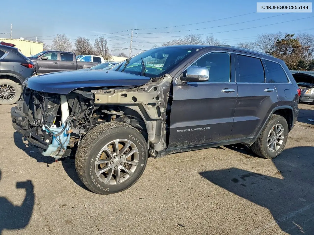 1C4RJFBG0FC855144 2015 Jeep Grand Cherokee Limited