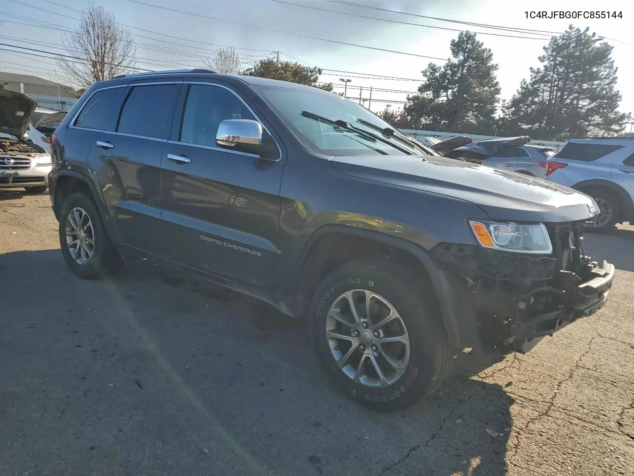1C4RJFBG0FC855144 2015 Jeep Grand Cherokee Limited