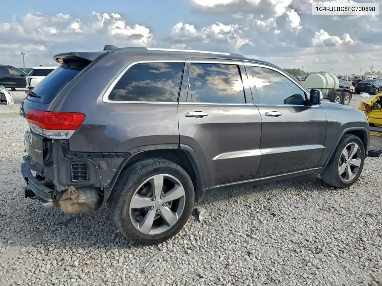 1C4RJEBG8FC700898 2015 Jeep Grand Cherokee Limited