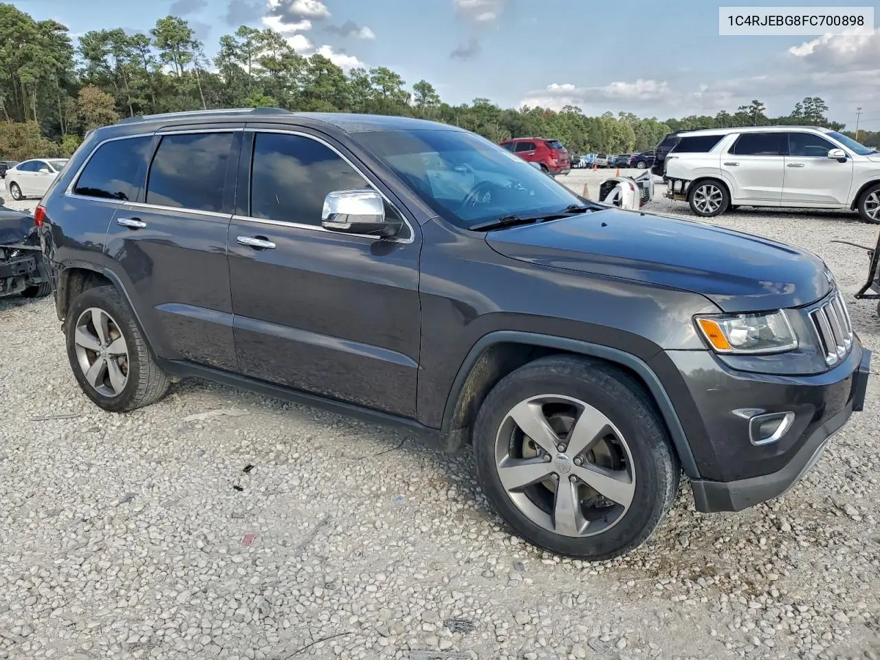 1C4RJEBG8FC700898 2015 Jeep Grand Cherokee Limited