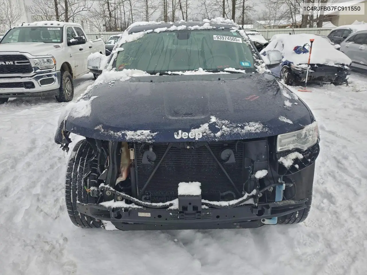 1C4RJFBG7FC911550 2015 Jeep Grand Cherokee Limited