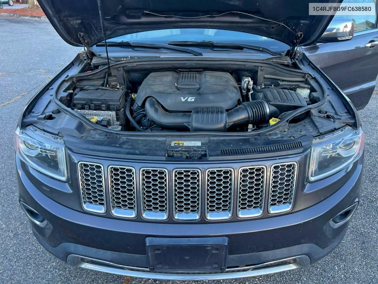 1C4RJFBG9FC638580 2015 Jeep Grand Cherokee Limited