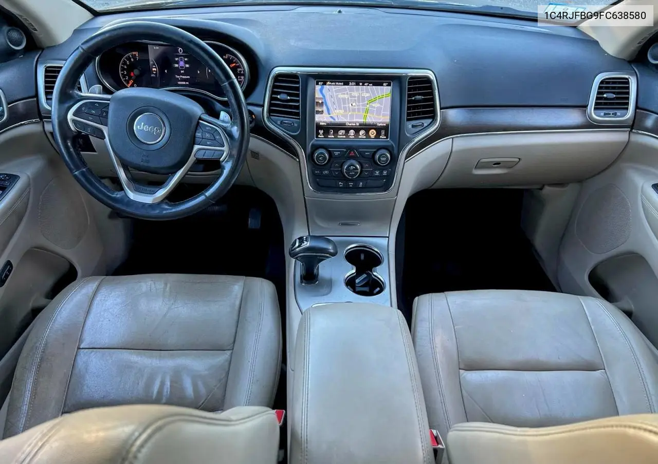 1C4RJFBG9FC638580 2015 Jeep Grand Cherokee Limited