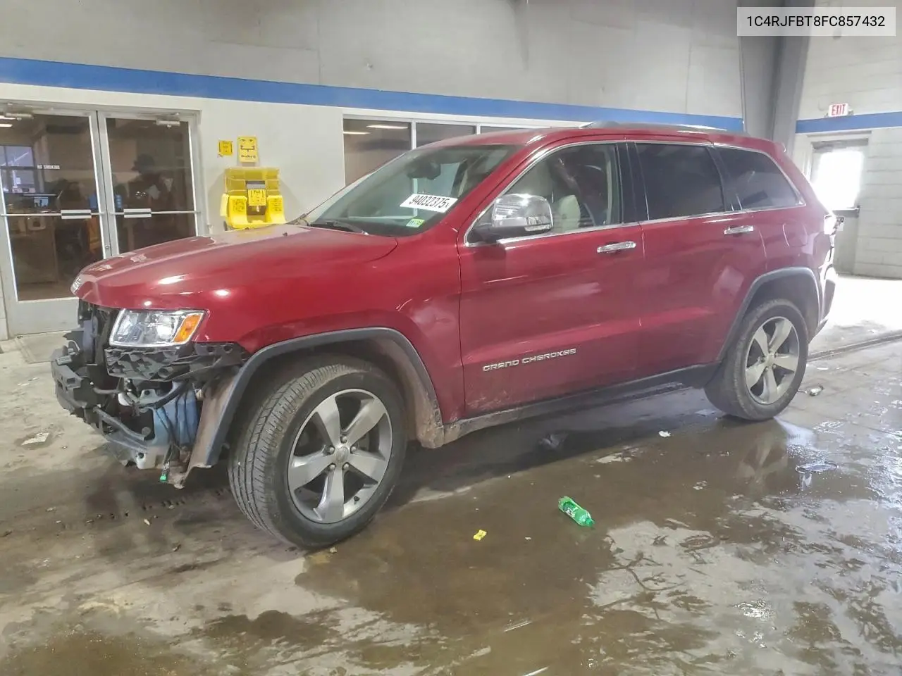 1C4RJFBT8FC857432 2015 Jeep Grand Cherokee Limited