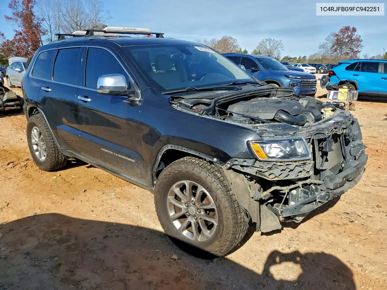 1C4RJFBG9FC942251 2015 Jeep Grand Cherokee Limited