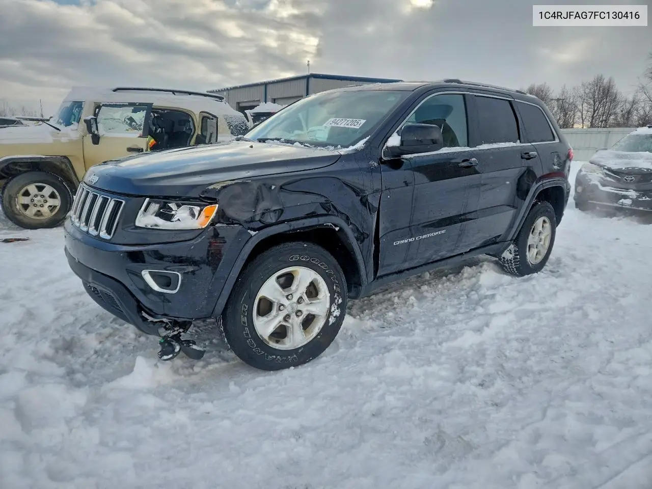 1C4RJFAG7FC130416 2015 Jeep Grand Cherokee Laredo