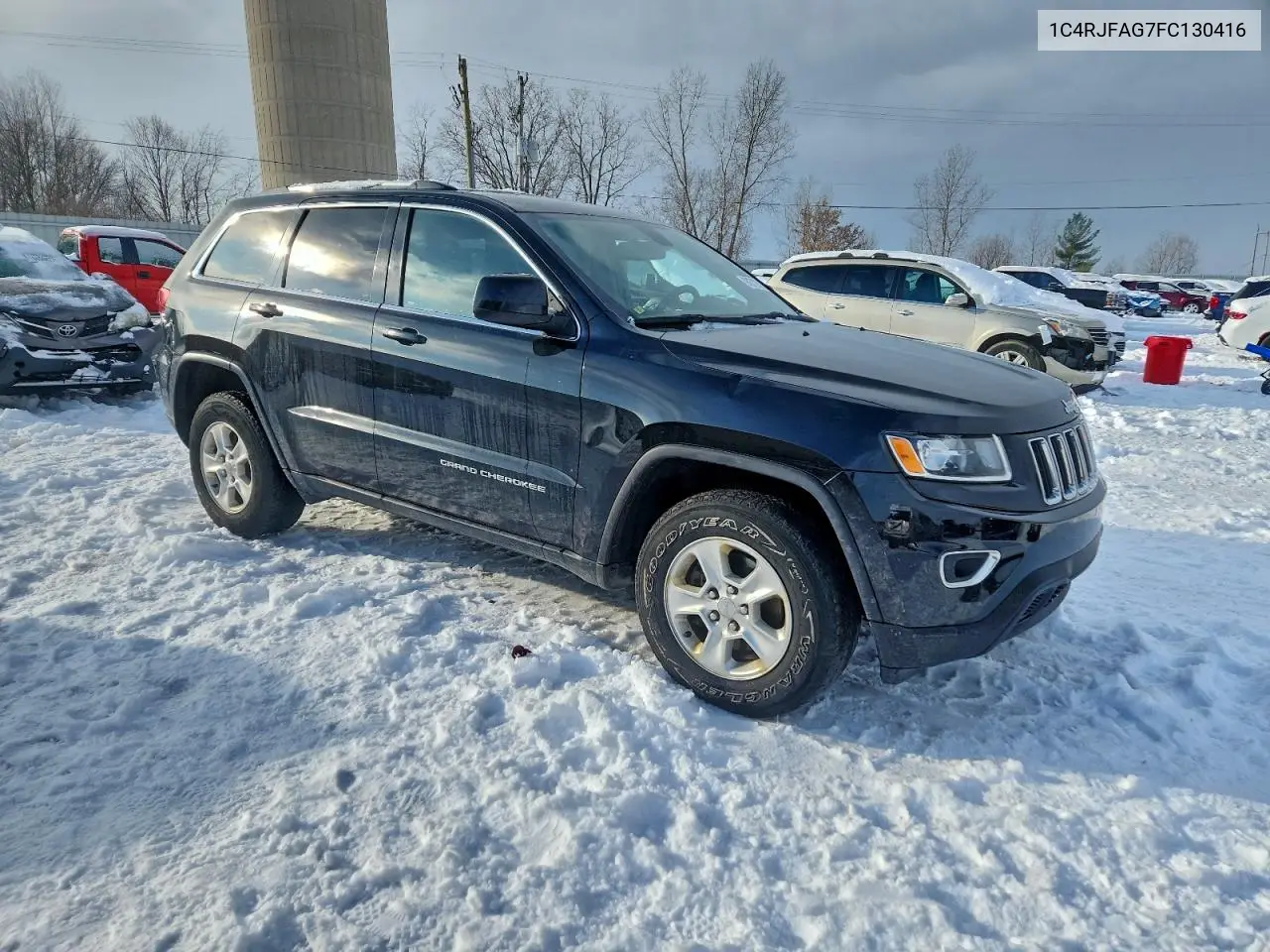 1C4RJFAG7FC130416 2015 Jeep Grand Cherokee Laredo