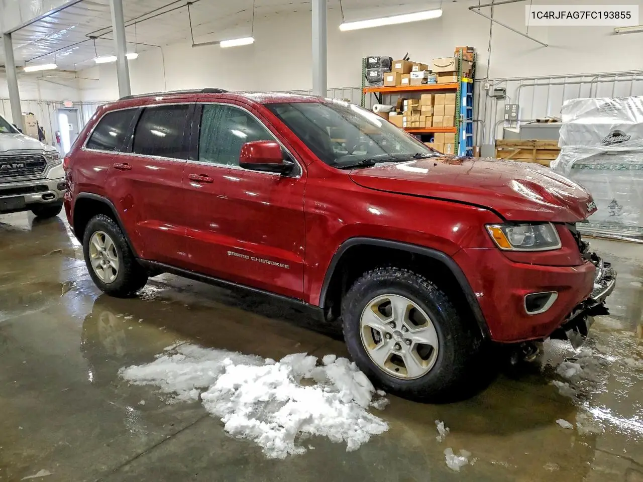 1C4RJFAG7FC193855 2015 Jeep Grand Cherokee Laredo