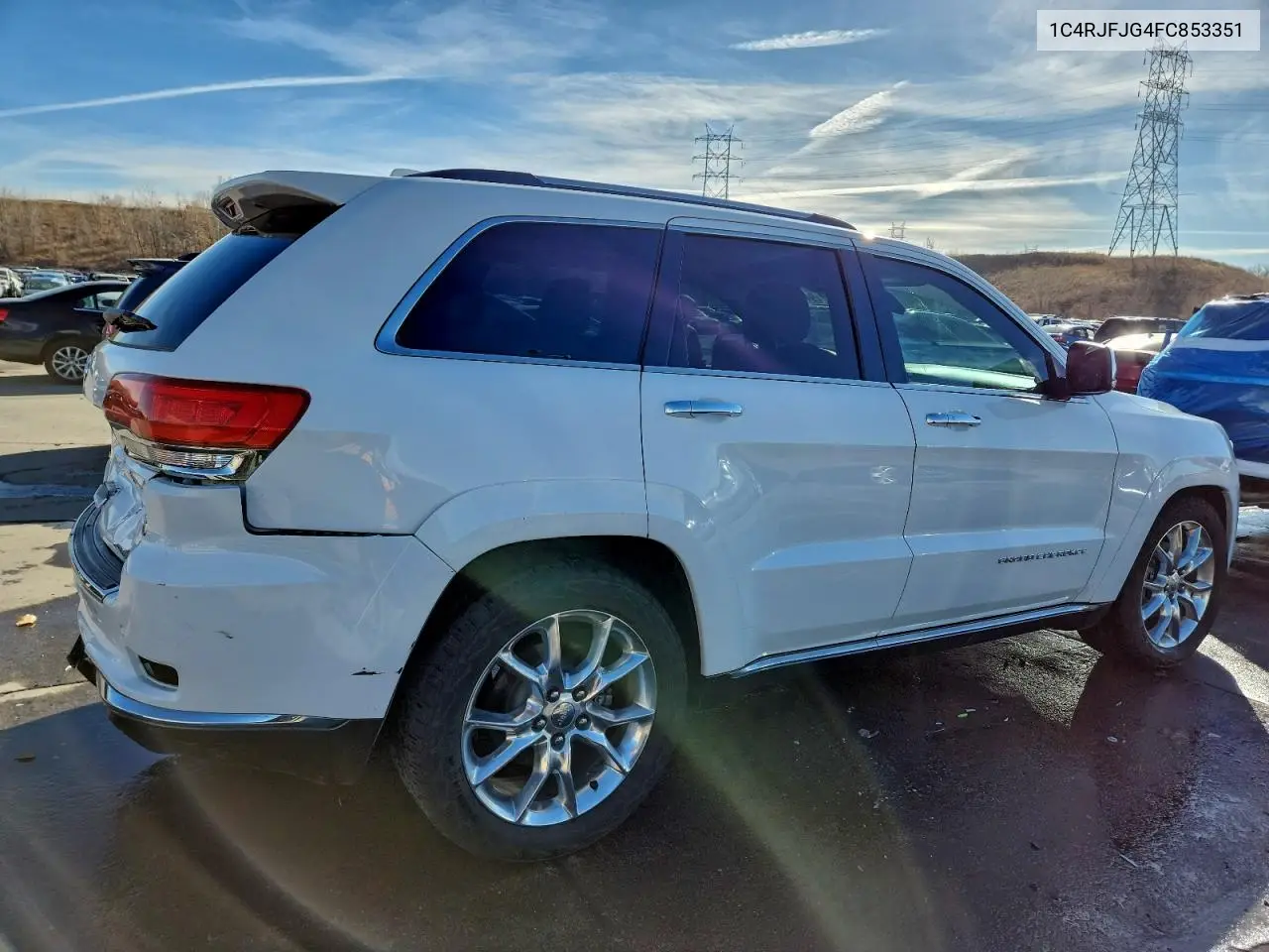 1C4RJFJG4FC853351 2015 Jeep Grand Cherokee Summit