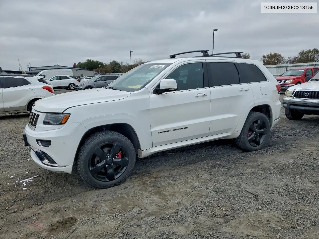 1C4RJFCGXFC213156 2015 Jeep Grand Cherokee Overland