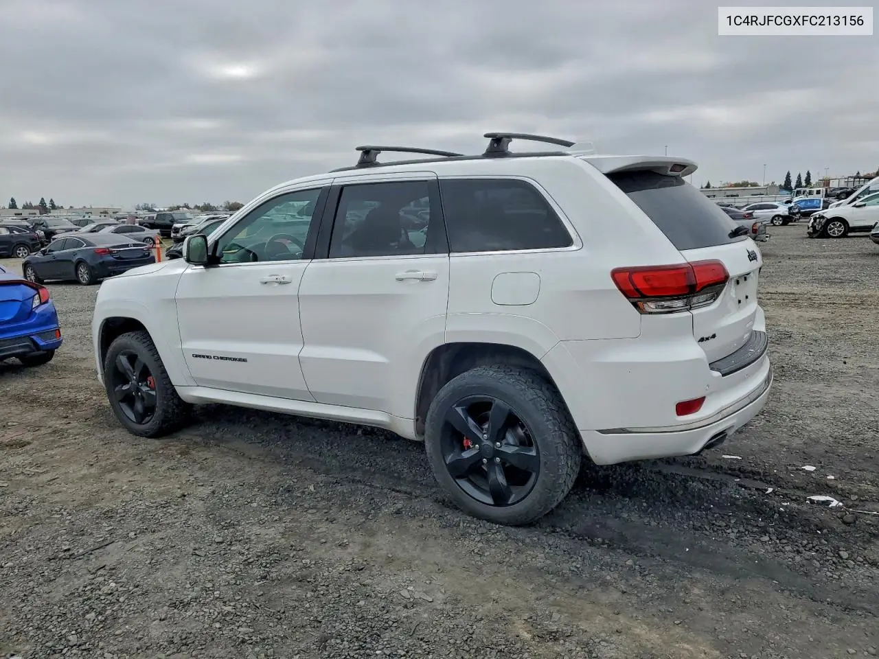 1C4RJFCGXFC213156 2015 Jeep Grand Cherokee Overland